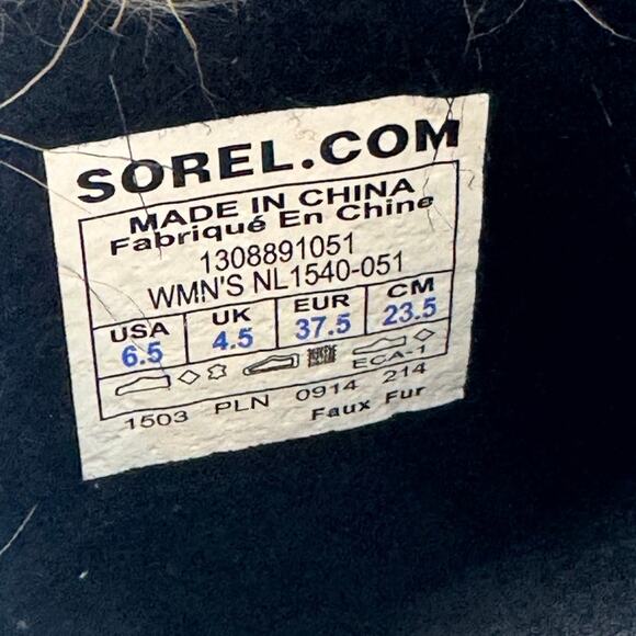 Sorel Joan of Arctic Women's 6.5Gray Leather Waterproof Insulated Winter Boot - Picture 9 of 10